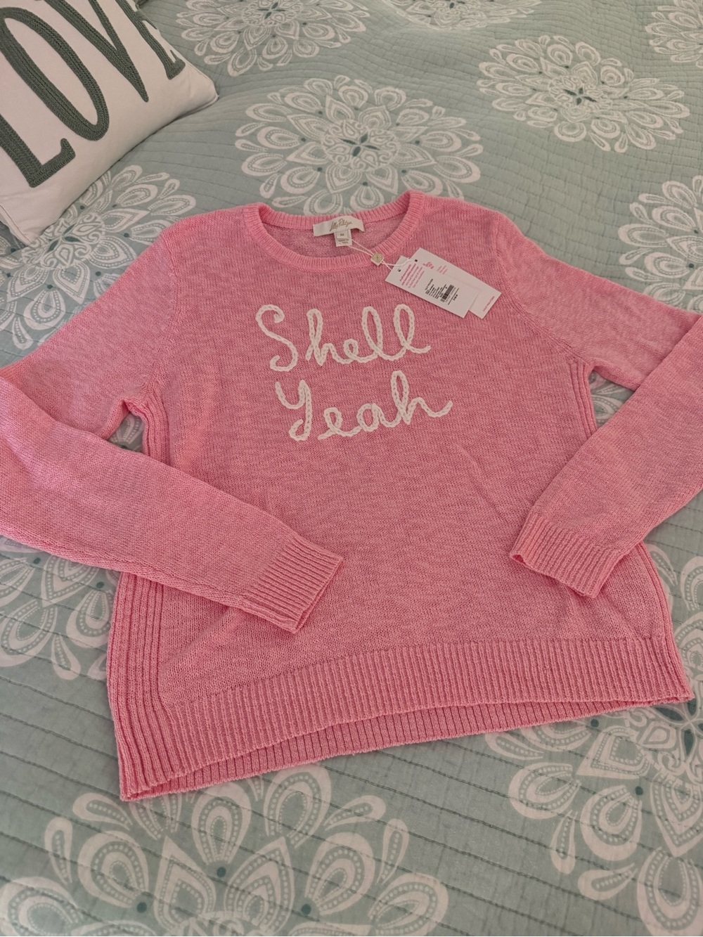 Lilly Pulitzer “Shell Yeah” Crewneck Sweater